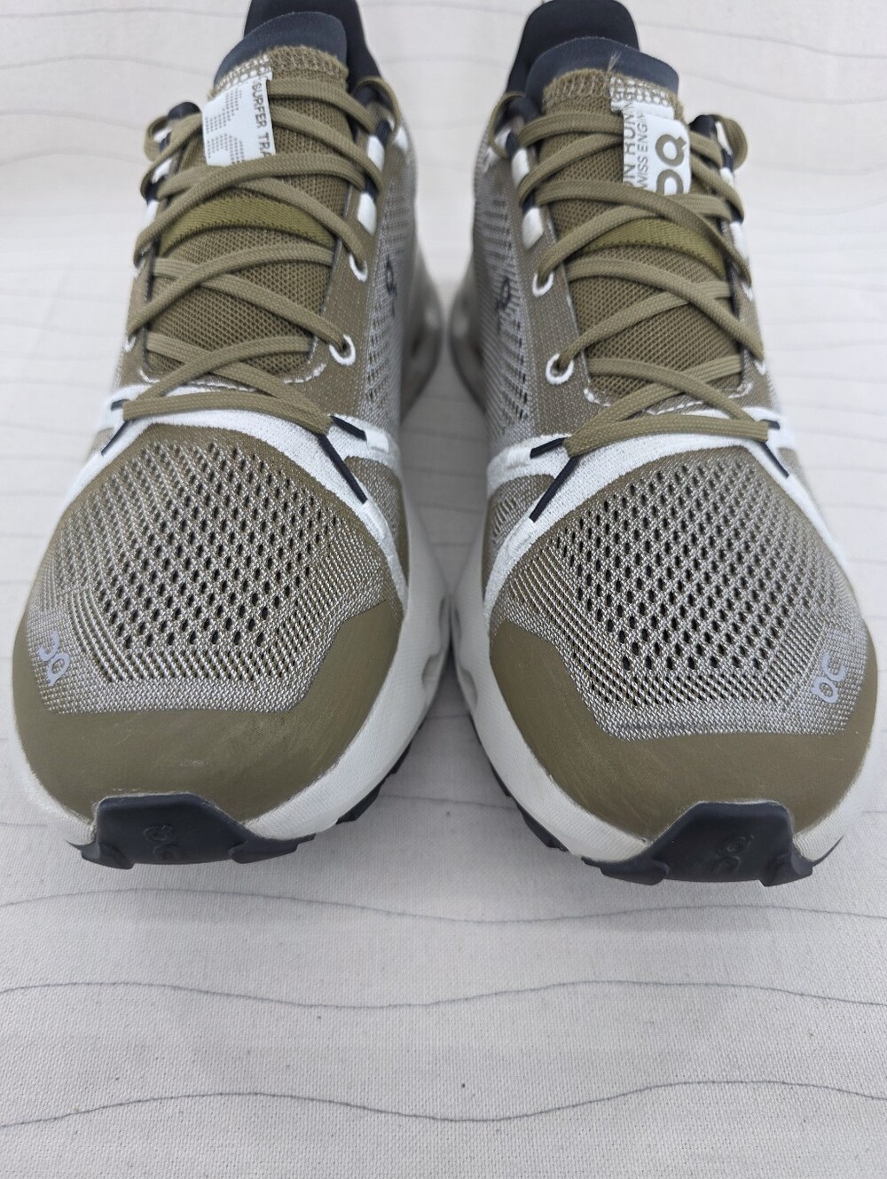 On Running Mens Cloudsurfer Trail Brown Beige Running Sneakers Shoes Size 11.5 - Picture 4 of 15